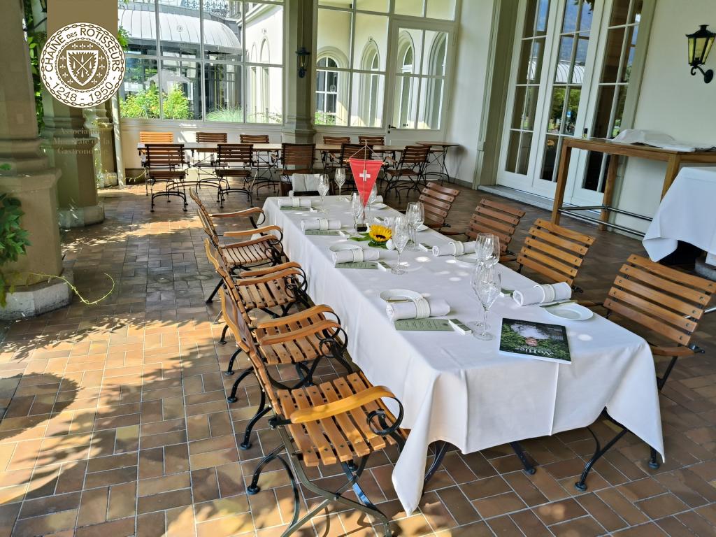 Lunch Amical Grand Hotel &amp; Spa Victoria Jungfrau, Interlaken 28.07.2024
