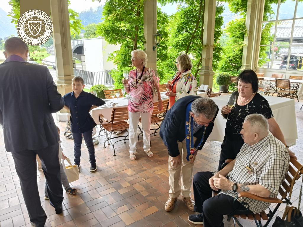 Lunch Amical Grand Hotel &amp; Spa Victoria Jungfrau, Interlaken 28.07.2024